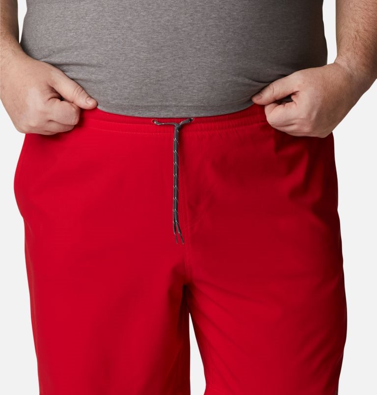Men's Columbia Summertide Stretch Shorts Red | Plus Size CA-G5C64